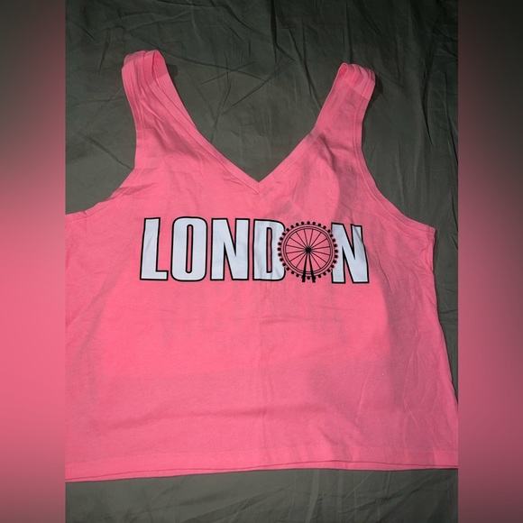 PINK Victoria's Secret Tops - Pink Victoria Secret tank‎ top (London)